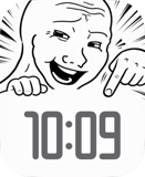 Pointing Wojak Apple Watch face - TV