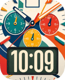 Pop Chrono Apple Watch face - Luxury