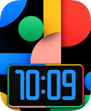 Quarter Round Apple Watch face - Art
