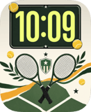 Racket Crest Apple Watch face - Sports