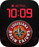 Ragin' Cajuns Apple Watch face - Sports
