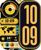 Rally Timer Apple Watch face - Luxury