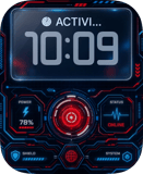 Red Reactor Apple Watch face - Art