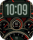 Road Gauge Apple Watch face - Cars