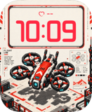 Rotor Bay watch face preview image for Apple Watch