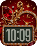 Ruby Heirloom Apple Watch face - Luxury