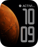 Rust Crescent Apple Watch face - Special Collections