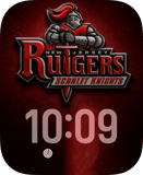 Scarlet Knights Apple Watch face - Sports