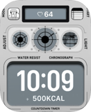 CASIO Control Chronograph Apple Watch face - Watches