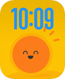 Smiling Sun Apple Watch face - Art