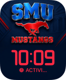 SMU Mustangs Apple Watch face - Sports