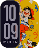 Snoopy Dancing Doodle Apple Watch face - TV