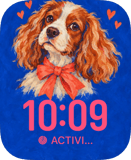 Spaniel Crush Apple Watch face - Animals