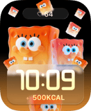 SpongeBob Glow Apple Watch face - TV
