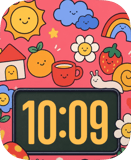 Sticker Meadow Apple Watch face - Art