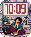 Studio Pause watch face preview image for Apple Watch