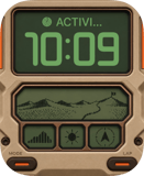Summit Scout watch face preview image for Apple Watch