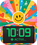 Sunburst Smile Apple Watch face - Art
