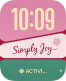 Sunny Joy watch face preview image for Apple Watch