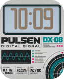Teal Frequency watch face preview image for Apple Watch