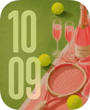Tennis Toast Apple Watch face - Sports