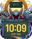Thor Armor Apple Watch face - TV