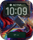 Thor Mjolnir Apple Watch face - TV