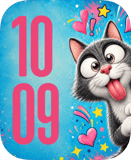 Tongue Out Apple Watch face - Animals