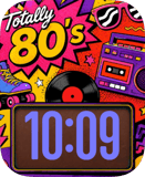 Totally 80s Mix Apple Watch face - Cities