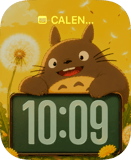 Totoro Yellow Smile Apple Watch face - Anime