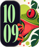 Tree Frog Apple Watch face - Nature