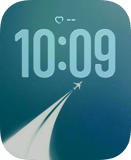 Twin Trails Apple Watch face - Cities