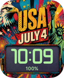 USA Pop Apple Watch face - Special Collections