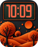 Velvet Orchard Apple Watch face - Nature