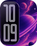 Violet Gloss Apple Watch face - Special Collections