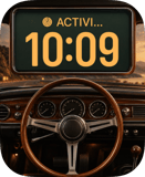 Walnut Dash watch face preview image for Apple Watch