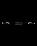 ⚫ Audi Minimalist Lights Apple Watch face - Cars