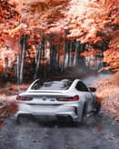 🍁 BMW M8 Autumn Elegance Apple Watch face - Cars