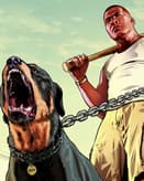 🐾 GTA V Franklin & Chop Apple Watch face - Video Games