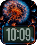 White Cat Flower Nap Apple Watch face - Animals