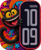 Wild Grin Apple Watch face - Animals