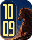 Wild Mane watch face preview image for Apple Watch