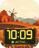 Windmill Valley Apple Watch face - Nature