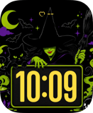 Witch & Cat Apple Watch face - Special Collections