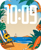 Woodstock Beach Apple Watch face - TV