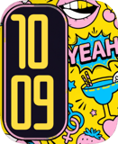 Yeah Pop Apple Watch face - Art