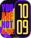 You Are Not Alone Apple Watch face - Art, Art