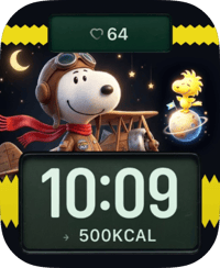 Flying Ace Snoopy Apple Watch face - TV