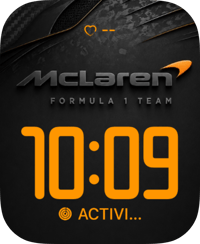 McLaren F1 Apple Watch face - Cars, Sports