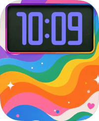 Rainbow Wave Apple Watch face - Special Collections